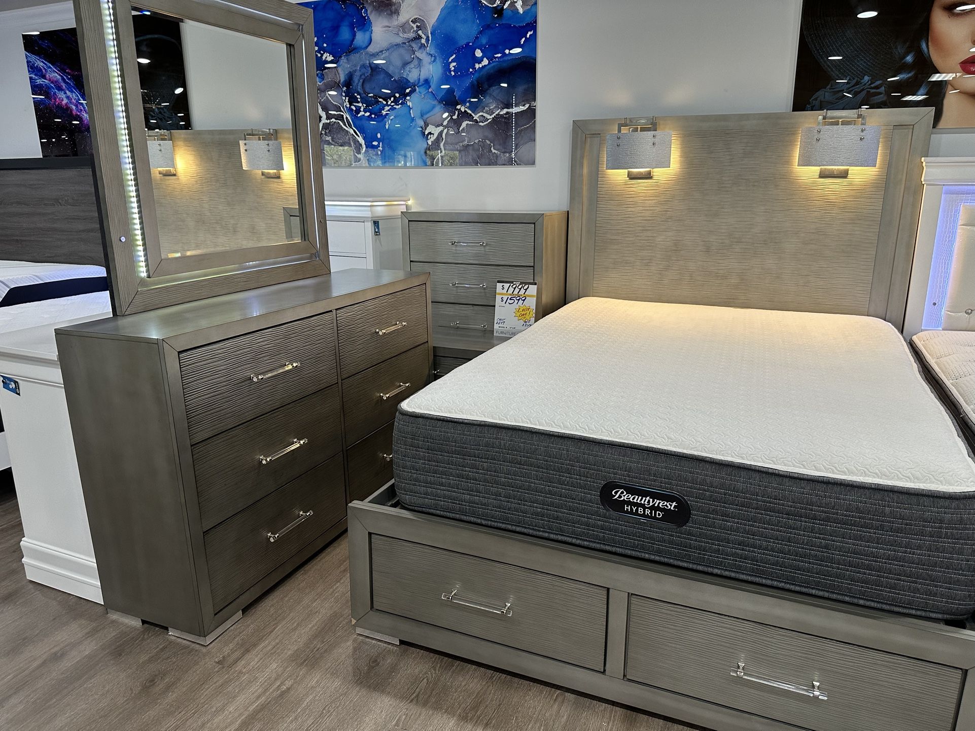 ๐ฅ๐ฅ๐ฅCRAZY DEAL ON 7pc Complete Bedroom Set Only $999๐ฅ๐ฅ๐ฅ THATS ๐ฅ NUTS!