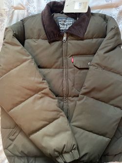 Levi's Puffer Jacket with Corduroy Collar SIZE-M