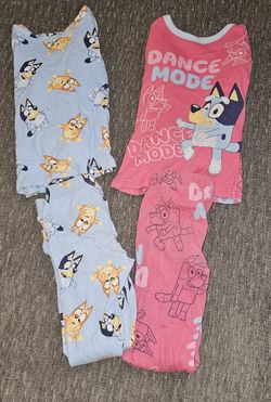 Bluey Pajama Set, Kids Size 6
