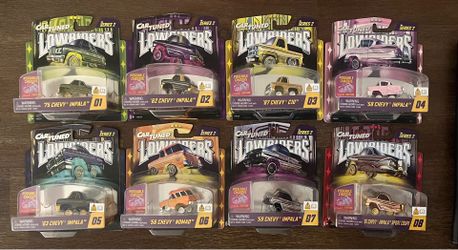 Car Tuned Lowriders Series 2 8-car set