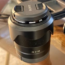 Sony Lens E Mount 