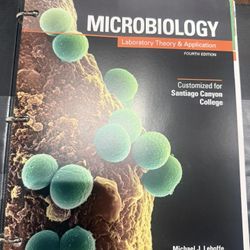 Microbiology Book (Santiago Canyon)