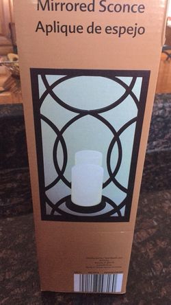 Mirrored Candle Holder