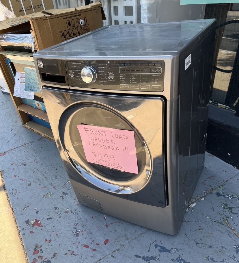 Kenmore Elite Front Load Washer 27”