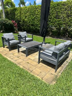 Outdoor Patio Furniture 4 piece Set
