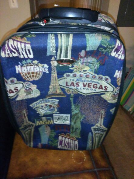 Las Vegas suitcase luggage