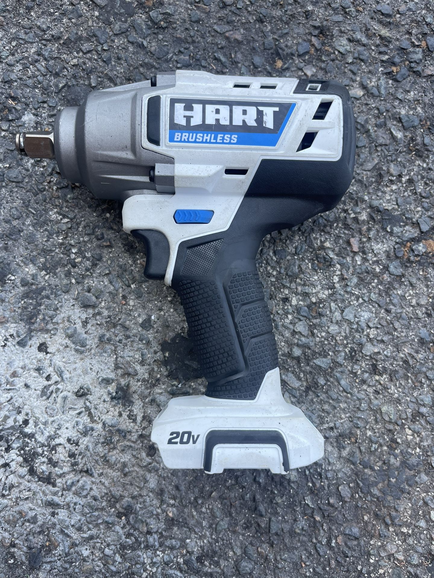 HART HART 20-Volt 1/2-inch Battery-Powered Brushless Impact Wrench (Battery Not Included)