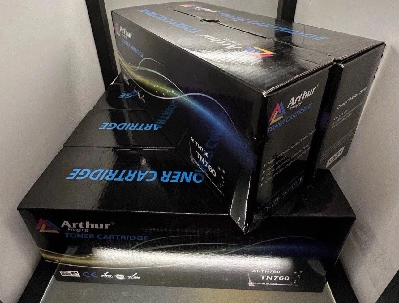 Arthur Imaging AI-TN760 Toner Cartridge Replacement for Brother TN-760
