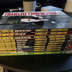 Transmetropolitan Graphic Novels Books 1-12 Paperback