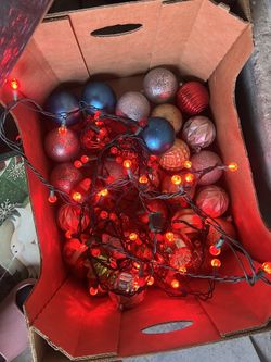 Outdoor Christmas Lights And Ornaments