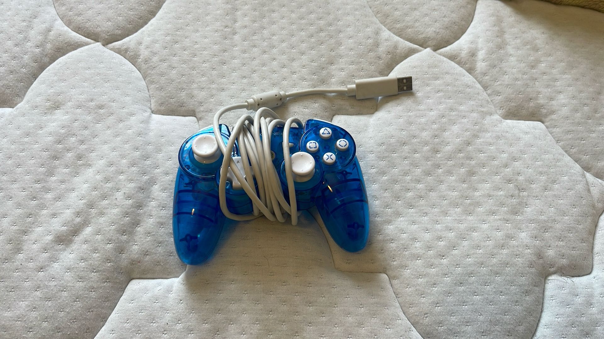 Rock Candy Blue Wired Controller PS3