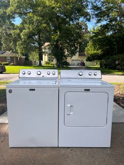 Maytag washer and dryer set