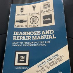 GM Diagnosis Manual 