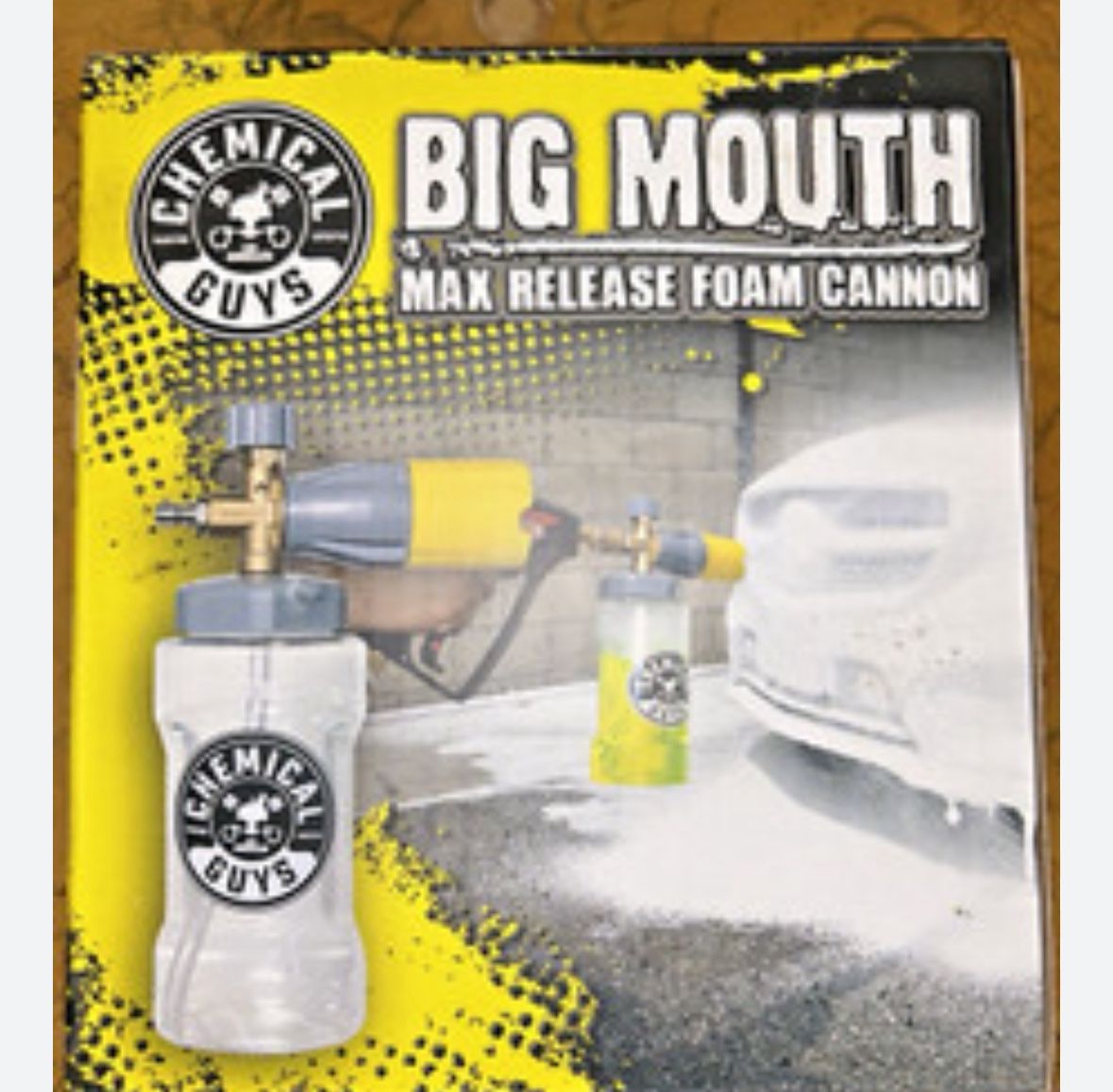 BIG MOUTH FOAM CANNON -Chemical Guys 