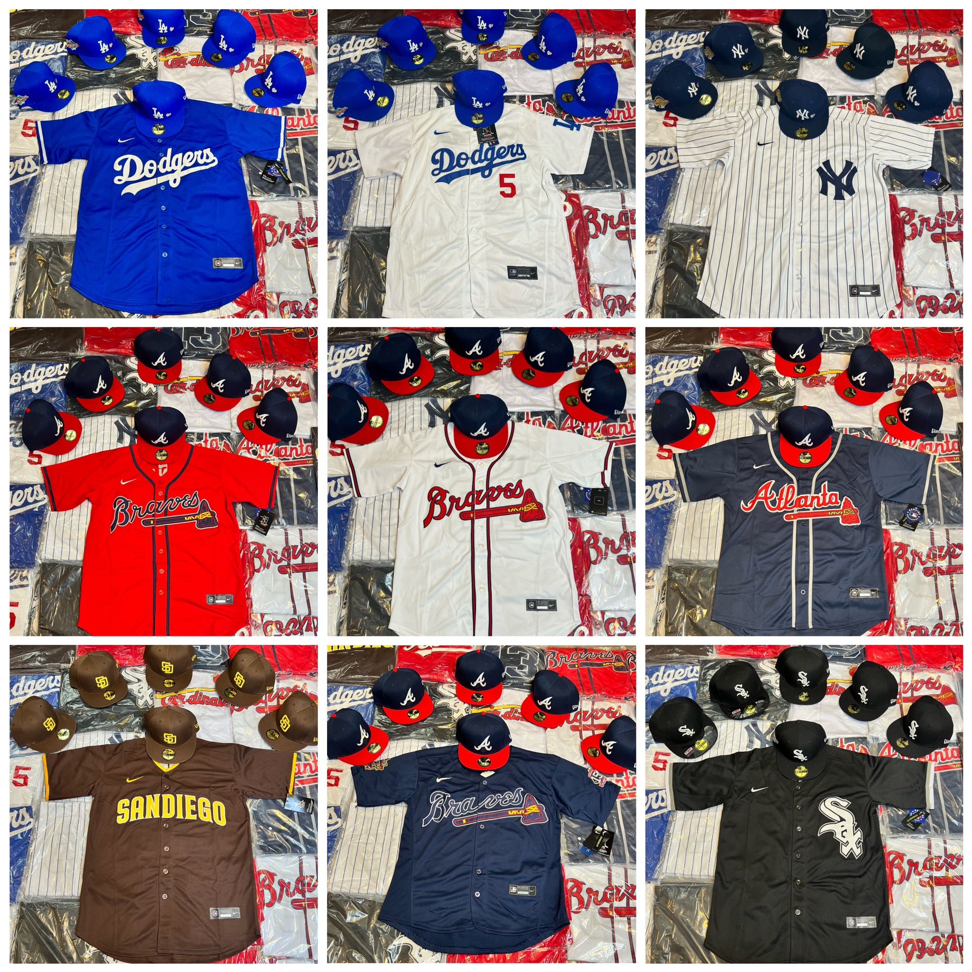 MLB Jerseys & Fitted