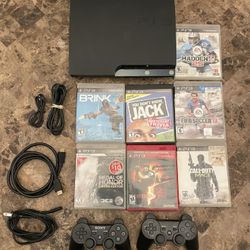 Jailbroken Sony Playstation 3 PS3 500 GB Hard Drive with Over 40 Games pre installed