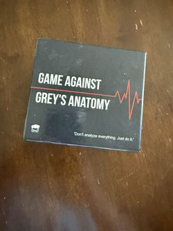 Game Against Greys Anatomy