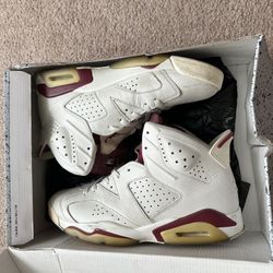 Air Jordan 6 Retro Maroon