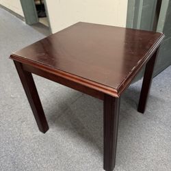 Solid Wood End Table