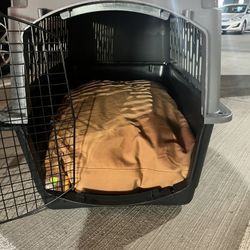 XL Dog Kennel + Carhartt Bed
