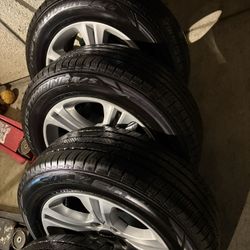 Tires And Rims There From A Dodge Challenger And Fits A Chrysler Also And More 