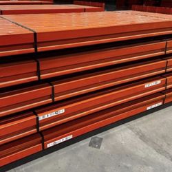 Teardrop Pallet Racks Beams 
