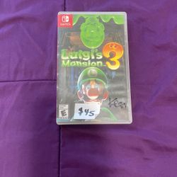 Nintendo Switch Luigi’s Mansion 3