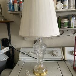 Vintage Glass Lamp 