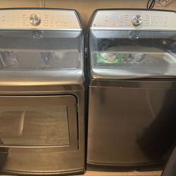 GE Profile Gray Smart Washer and Dryer (Delivery INCLUDED)
