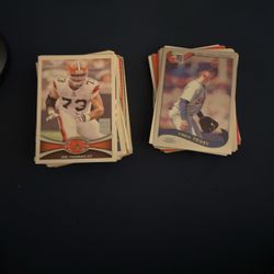 Football And Baseball Cards
