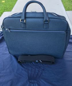 Rolex Signature Print Green Briefcase Laptop