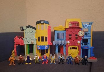 Imaginext Rescue Play Set With Extra Figures