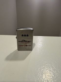 Vintage 1950’s USS Salem CA-139 Commemorative Pocket Lighter