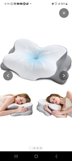 Ergonomic Contour Memory Foam Pillow