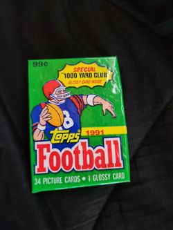 Unopened sports cards