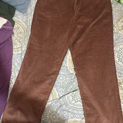 Brown Corduroy Pants