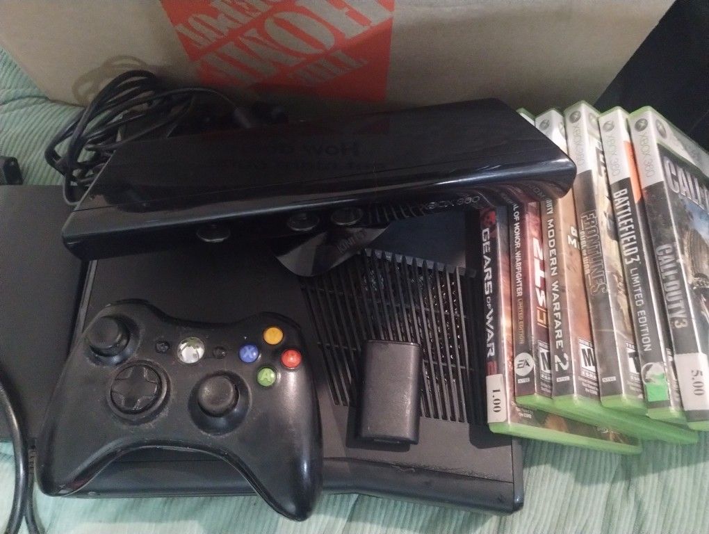 Xbox 360, 6 Games, Microsoft
