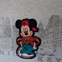 Vintage 90s HipHop Mickey Mouse Tshirt Medium