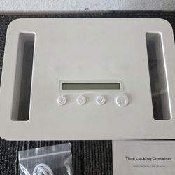 Metal Time Lock Box, Locking Safe Storage, Phone Lock Box