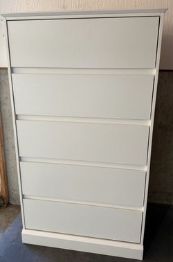 5 wood Drawer Dresser, Storage Cabinet