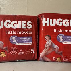 Diapers Size 5 All For $14