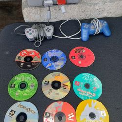 2 Memory Cards. 2 Controllers. PS1 Sony Playstation 1 No Games. $175 .Games are from $30! No case To $160 each trade are welcome