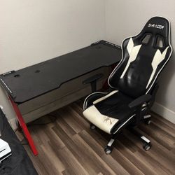Gaming Desk and Chair 