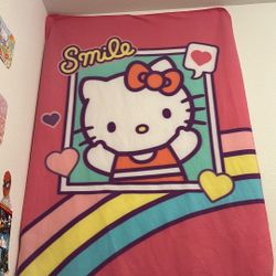 Hello kitty blanket