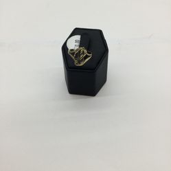 10k Gold Ring With Letter On Front