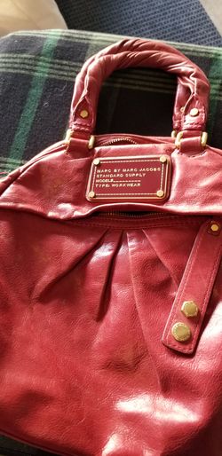 MARC JACOBS leather hobo handbag