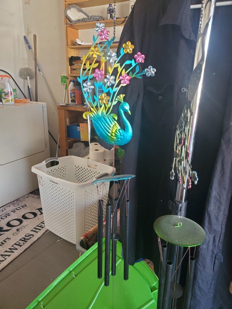 Peacock Wind Chimes
