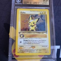 Pokémon Pichu First Edition Holo Spanish (2001) for Sale in Seattle, WA -  OfferUp