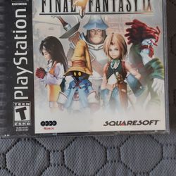 Playstation Final Fantasy 9 Video Game