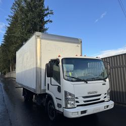 2016 Isuzu NPR HD 5.2 Turbo Diesel Engine 18FT box Truck